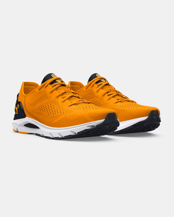 Men's UA HOVR™ Sonic 6 Running Shoes in Orange image number 3